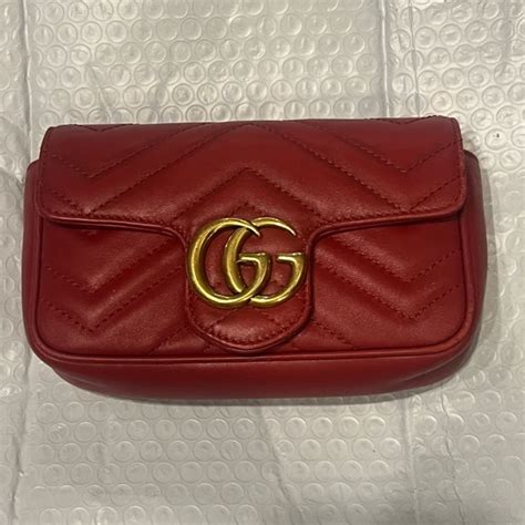 gucci red marmount size 8